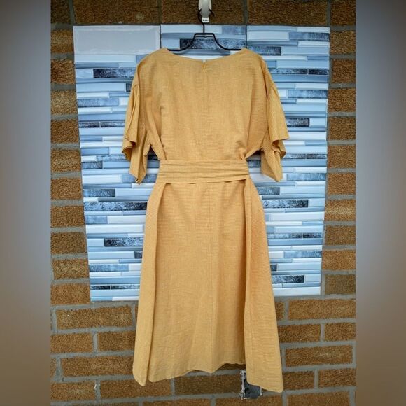 Cremieux Natalia Tie Front Ruffle Sleeve Dress 12 - Picture 9 of 17